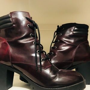 Steve Madden combat boots